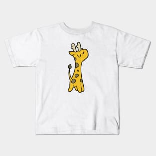 Baby Cartoon Giraffe Kids T-Shirt